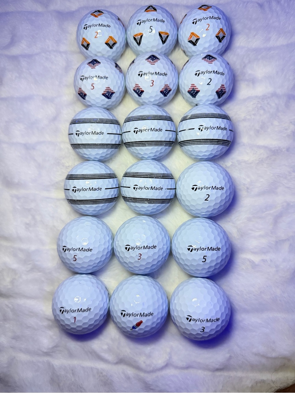 (18) TaylorMade tp5 - Hand Cleaned - Mint Condition